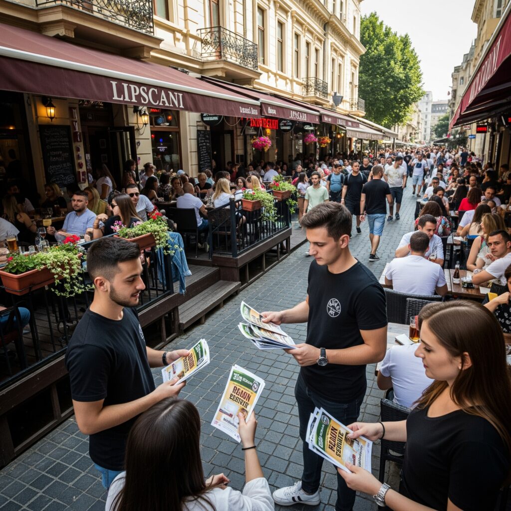 Studiu de caz: +37% vânzări cu o campanie de distributie pliante in Bucuresti